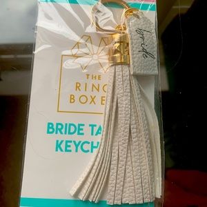 “Bride” Tassel Key Ring
